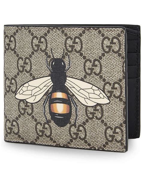 gucci wallet with bee